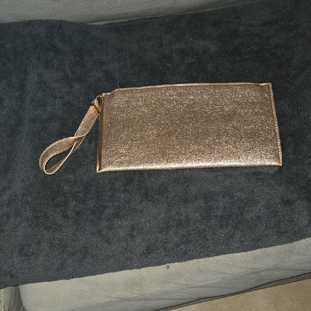 Elegant Gold Clutch Bag